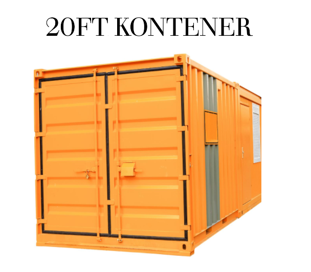 20 ft kontener - import z chin 