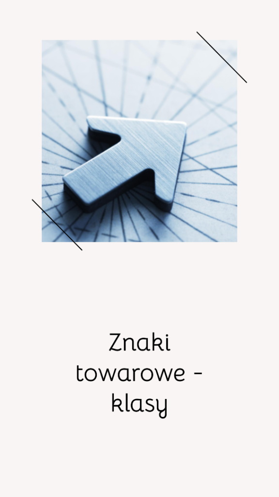 Znak towarowy – klasy - import z Chin